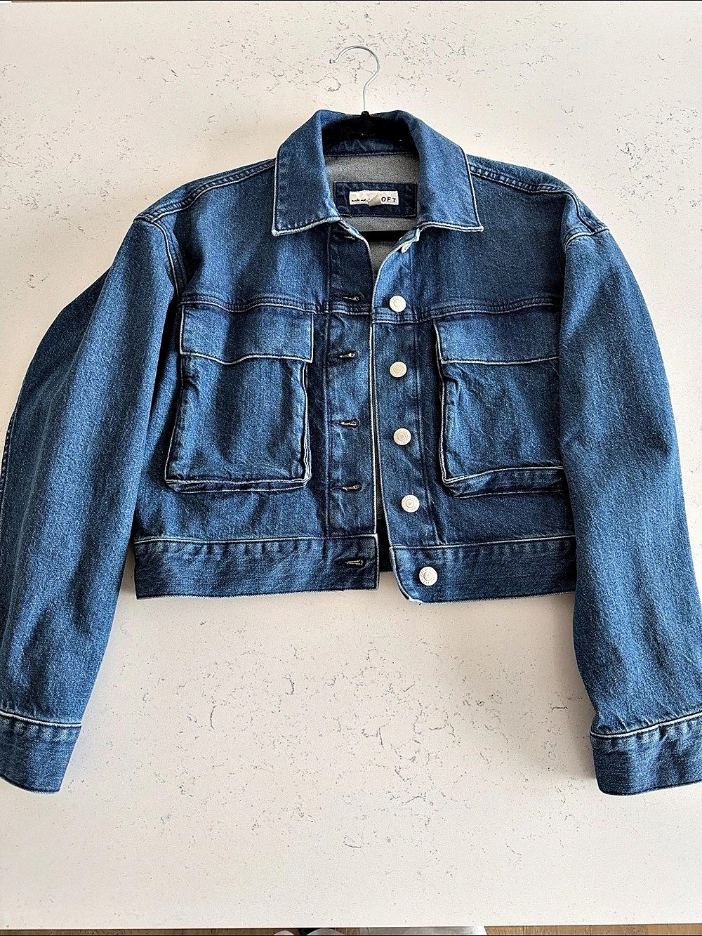 LOFT Women's Denim Jacket Blue Size XS Like New